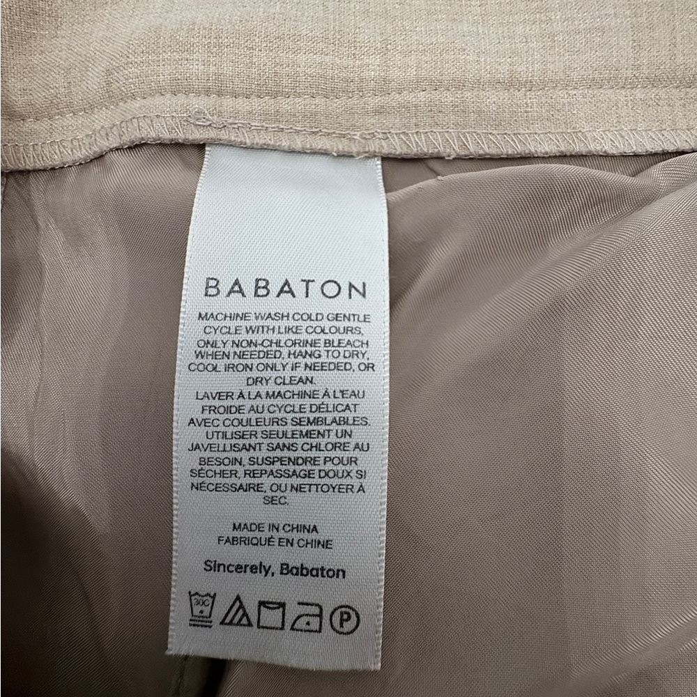 Babaton Tan Women's Trousers - Picture 5 of 6
